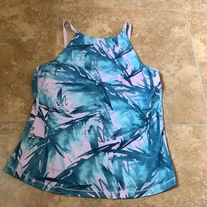 EUC Prana sport top with shelf bra
